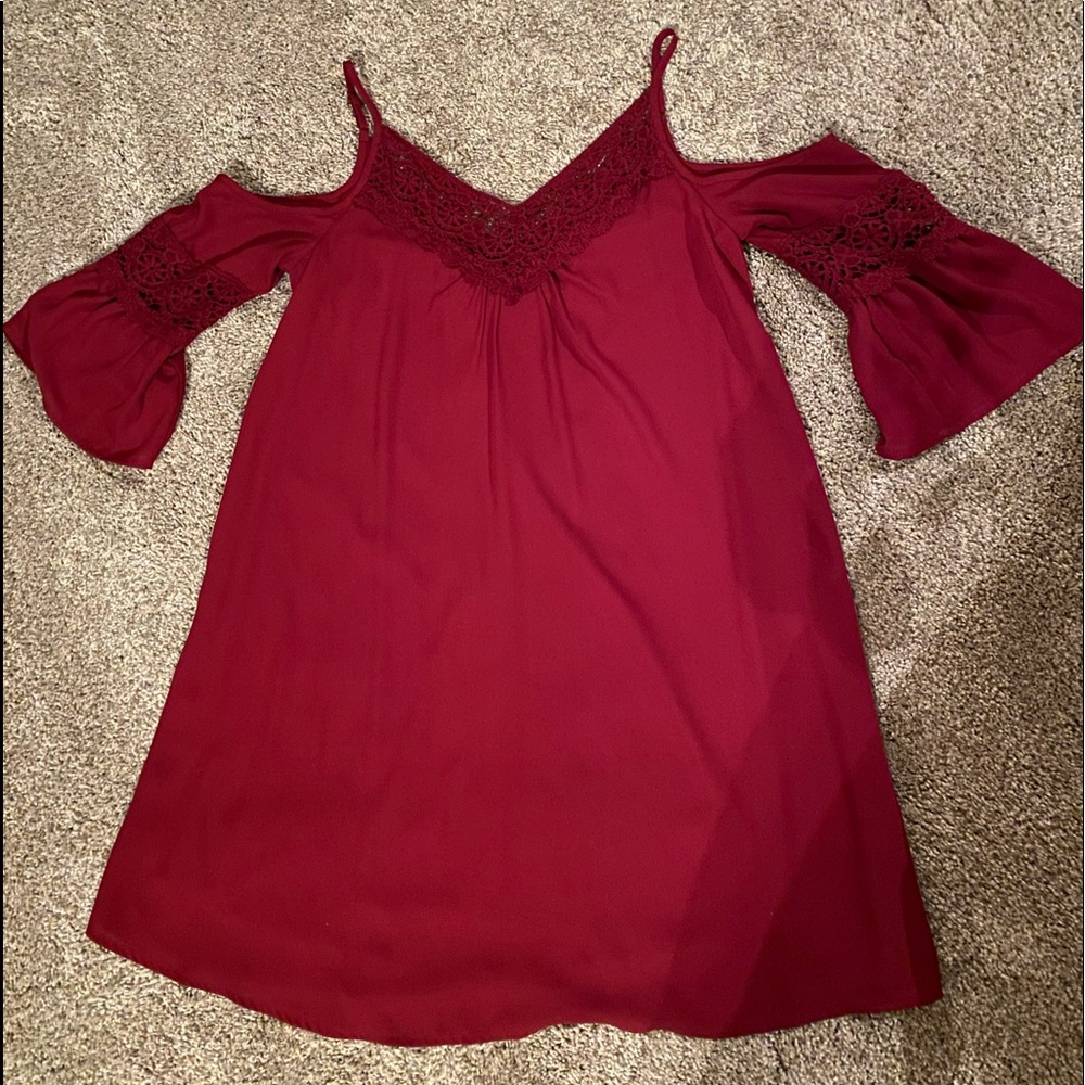 Cold Shoulder Dress